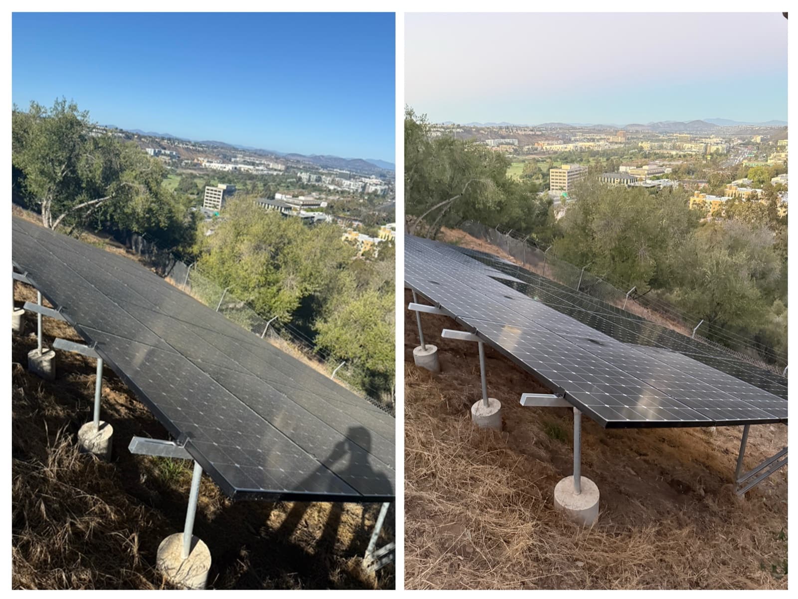 High-traffic concrete reset — before and after