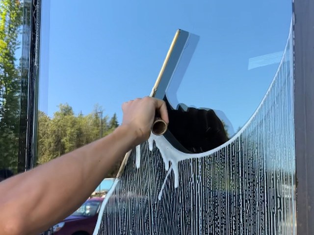 Window Cleaning before and after